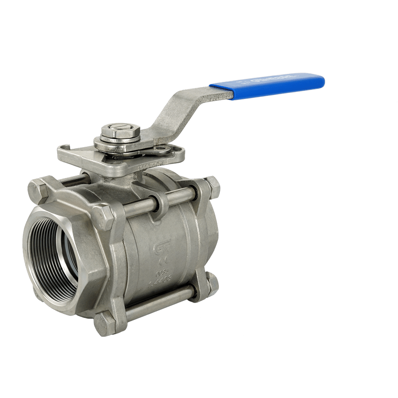 Threaded shop ball valve