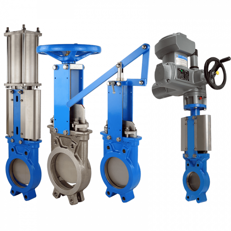 Knife gate valve Manual or Automatic EU most trusted provider Fergo