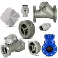 Rückschlagventile mit Muffen, Flansch, Disco- und Kugel-Ausführung kaufen