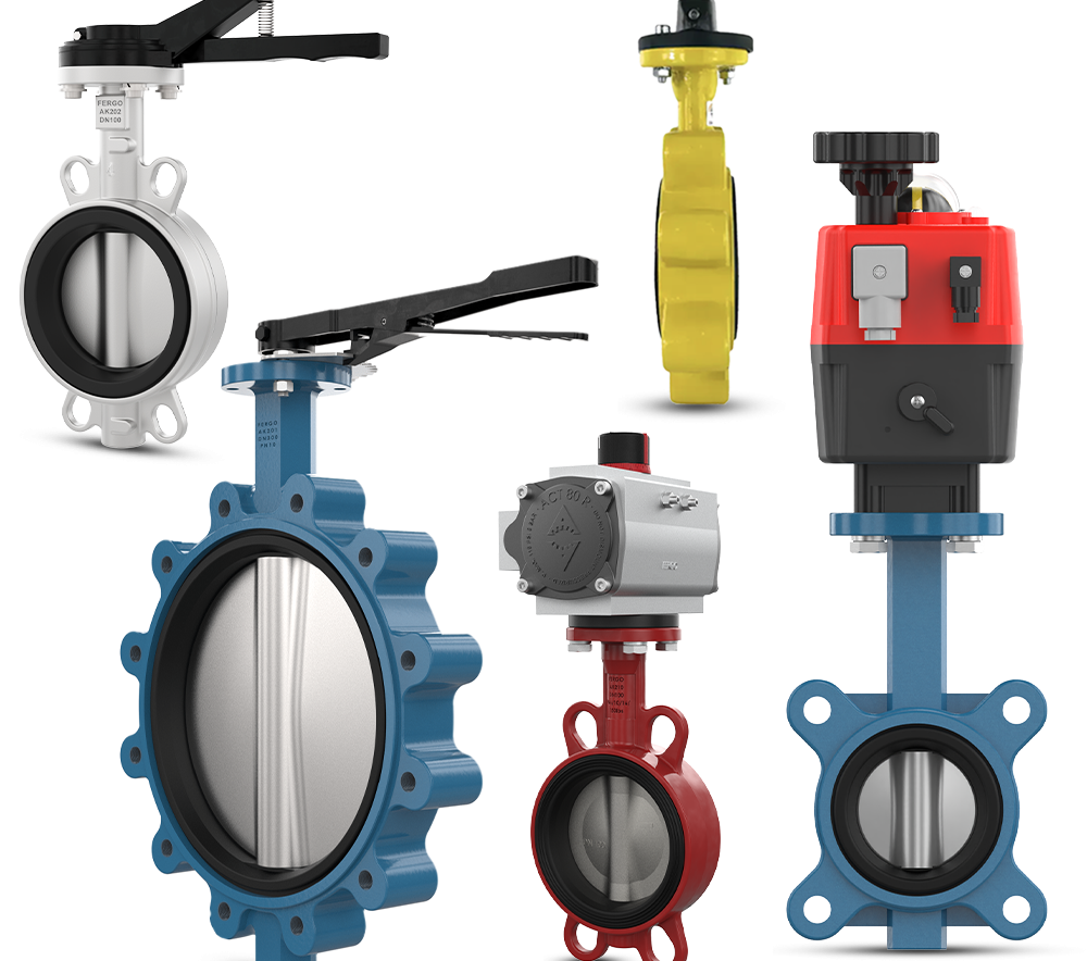 Absperrklappe für Rohrleitung. Große auswahl von Absperrklappen.