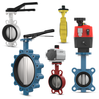 Absperrklappe für Rohrleitung. Große auswahl von Absperrklappen.