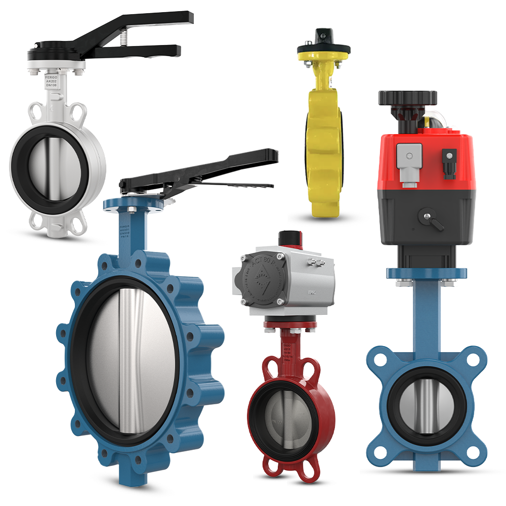 Absperrklappe für Rohrleitung. Große auswahl von Absperrklappen.