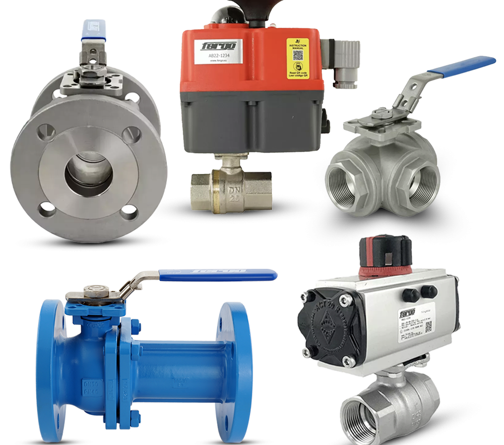 Kugelhähne bei Fergo. Große auswahl.