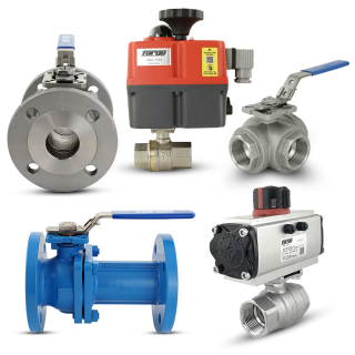 Kugelhähne bei Fergo. Große auswahl.