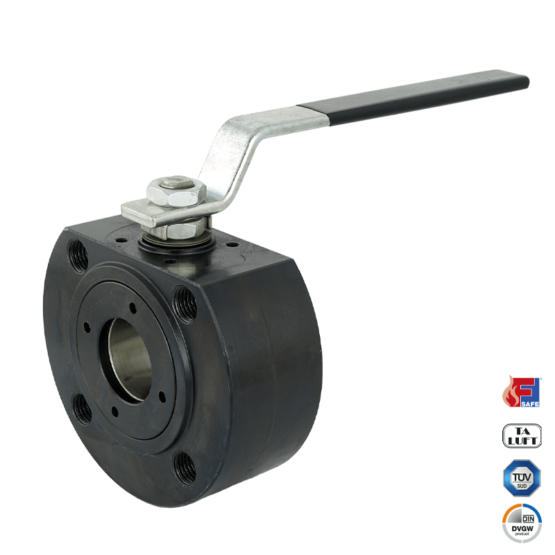 Kompaktkugelhahn DVGW-Gas Typ KH118